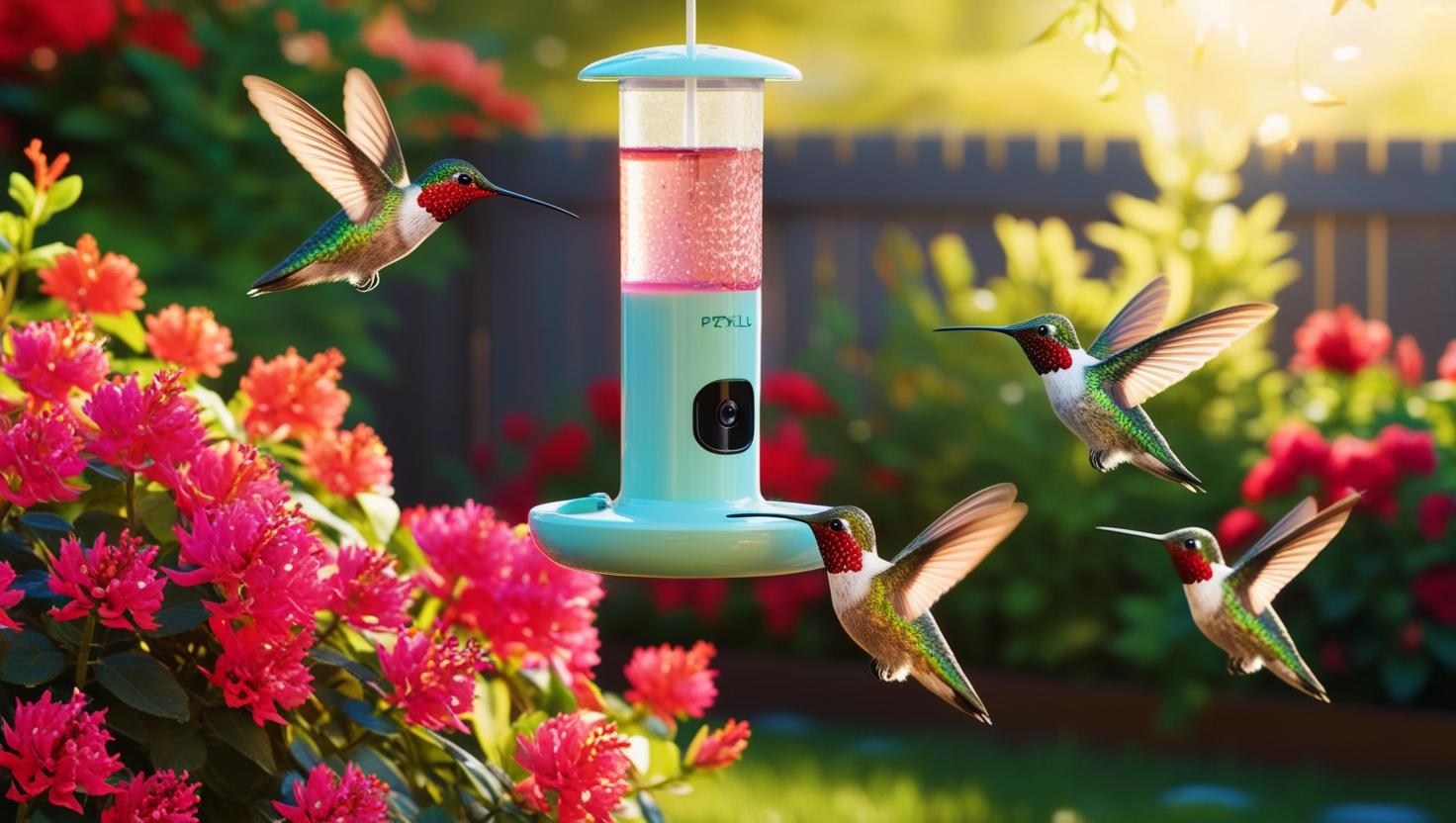 Smart Hummingbird Feeder with a Camera